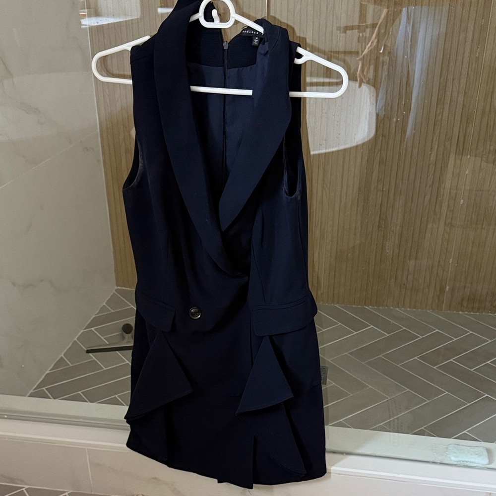 Endless Rose Navy Sleeveless Mini Dress